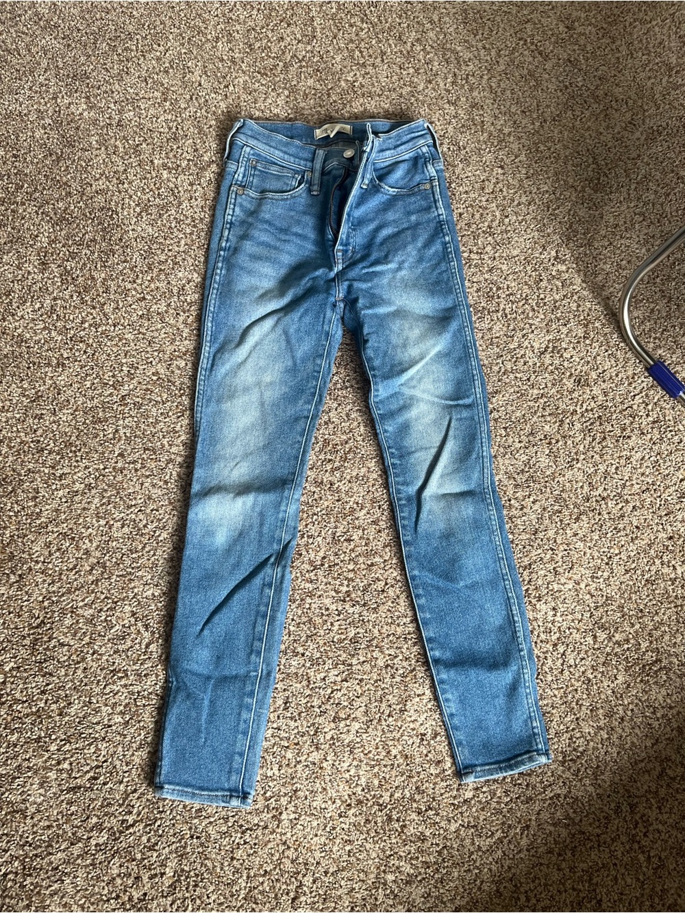 Madewell Light Blue Skinny Jeans